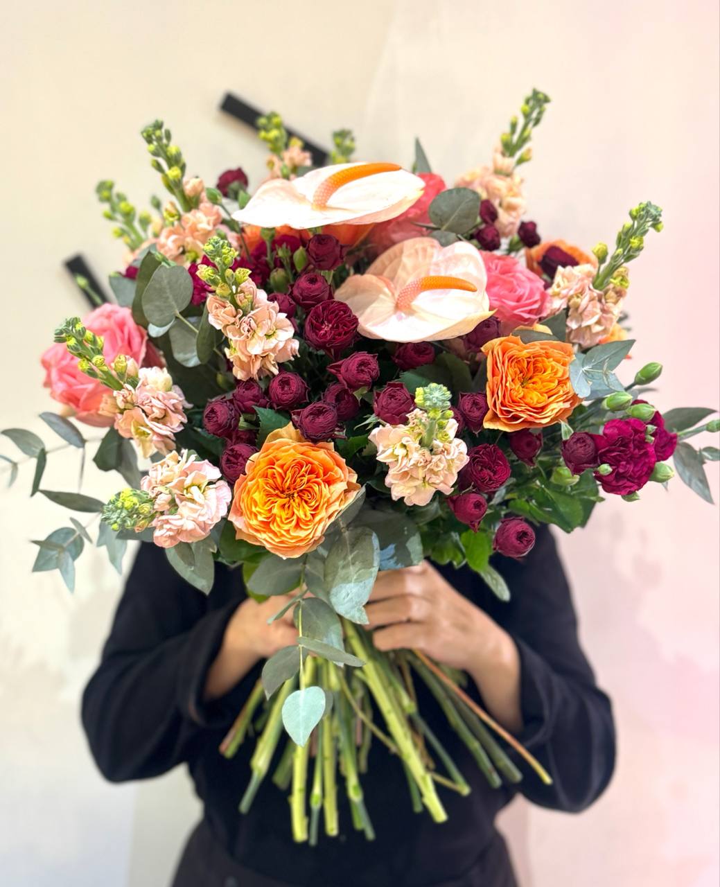 Elegant Anthurium Bouquet - Image 1 of 1 | Avenue Des Fleurs