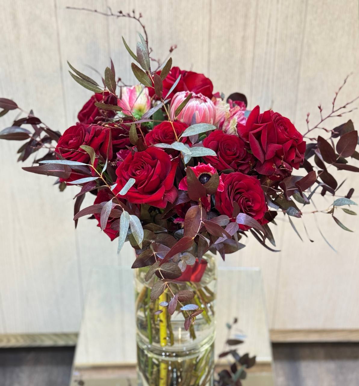 Elegant Open Rose Bouquet - Image 1 of 1 | Avenue Des Fleurs