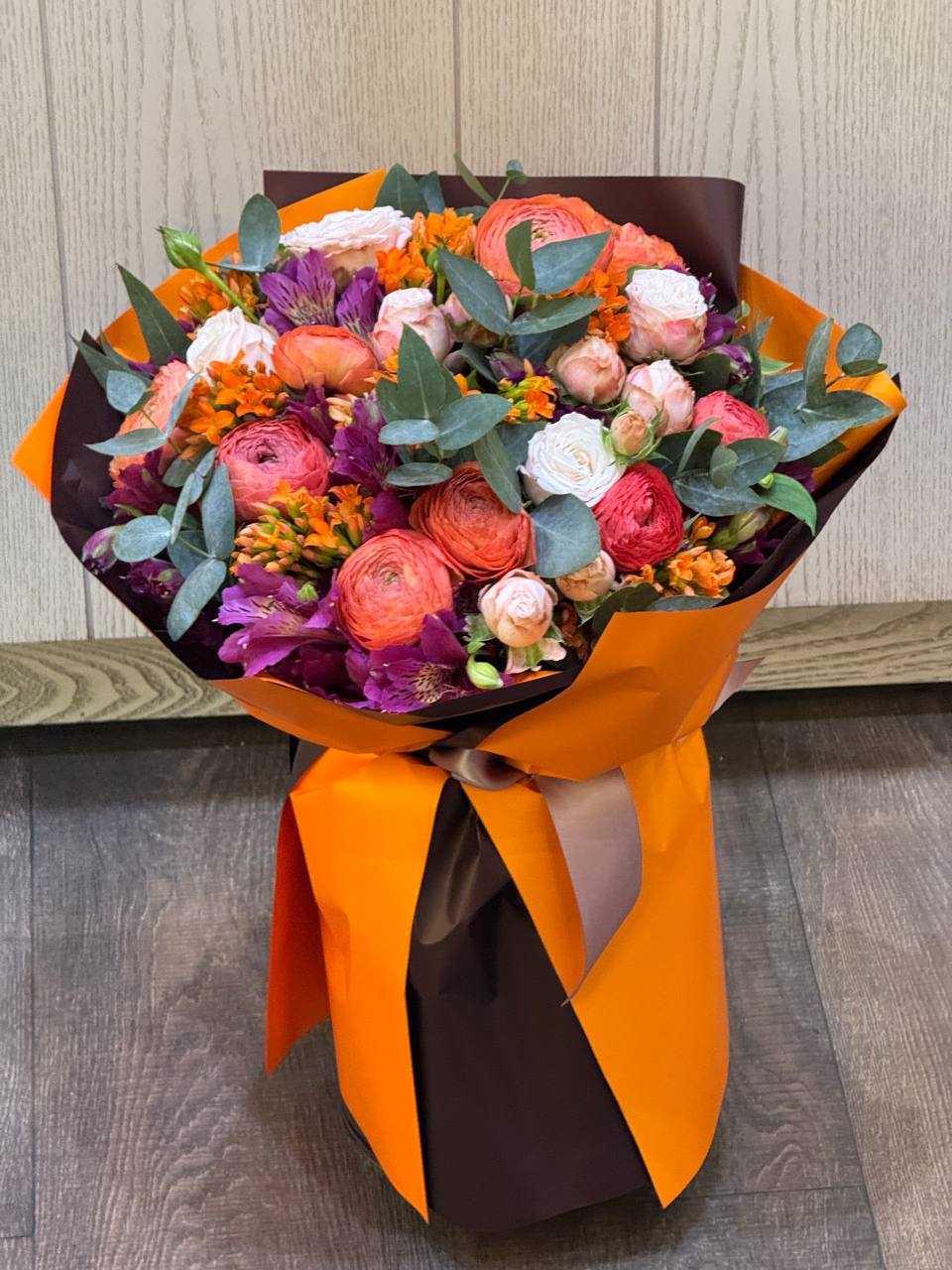 Яркий Оранжевый Букет - Image 1 of 1 | Avenue Des Fleurs